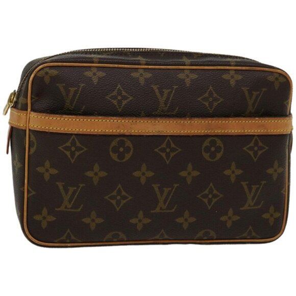 Louis Vuitton Handbags - LOUIS VUITTON Monogram Compiegne 23 Clutch Bag M51847 LV Auth
